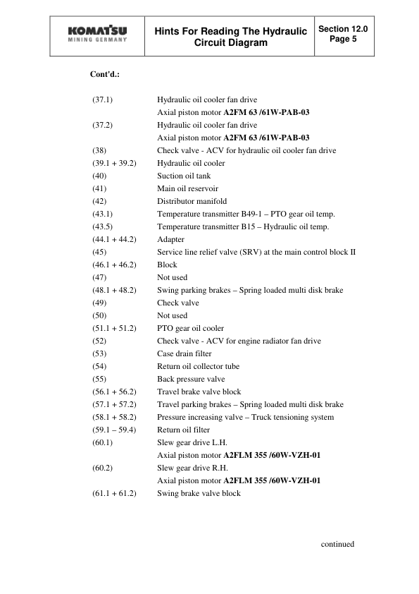 Komatsu PC4000-6 Mining Shovel Excavator Workshop Manual SN 8170 and UP - Image 15