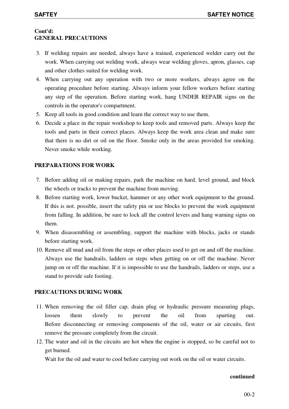 Komatsu PC4000-6 Mining Shovel Excavator Workshop Manual SN 8170 and UP - Image 8