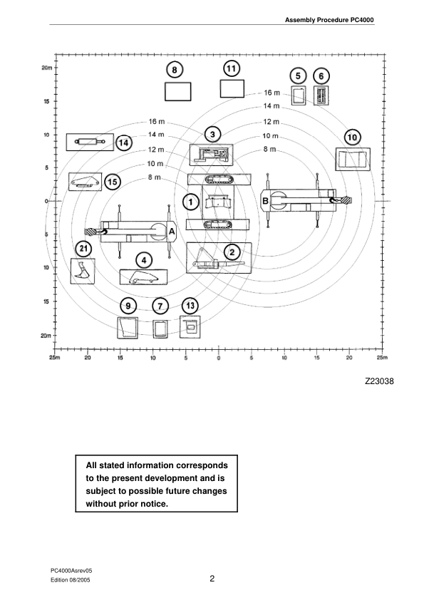 Komatsu PC4000 Mining Shovel Excavator Field Assembly Manual - Image 6