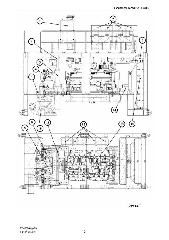 Komatsu PC4000 Mining Shovel Excavator Field Assembly Manual - Image 10