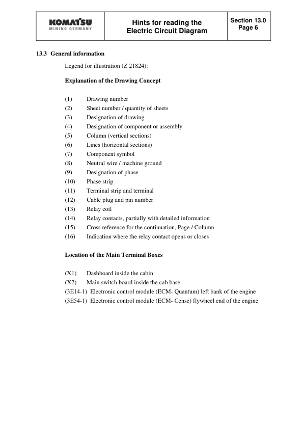 Komatsu PC5500-6 Mining Shovel Excavator Service Manual SN 15017 and UP - Image 23