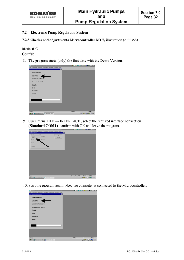 Komatsu PC5500-6 Mining Shovel Excavator Service Manual SN 15017 and UP - Image 18