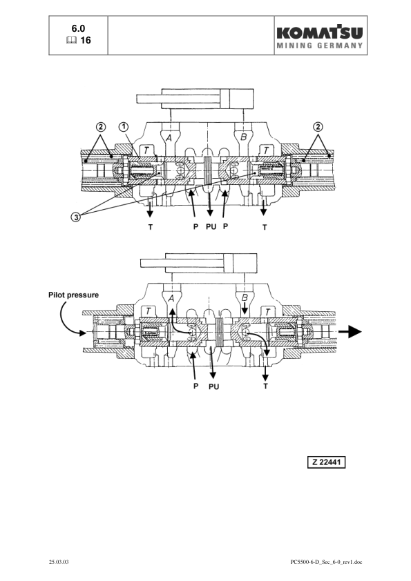Komatsu PC5500-6 Mining Shovel Excavator Service Manual SN 15017 and UP - Image 16