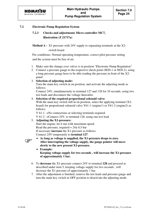Komatsu PC5500-6 Mining Shovel Excavator Service Manual SN 15046 and UP - Image 17