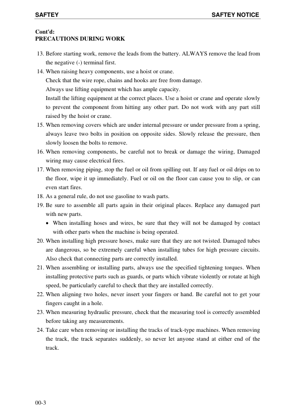 Komatsu PC5500-6 Mining Shovel Excavator Service Manual SN 15046 and UP - Image 9