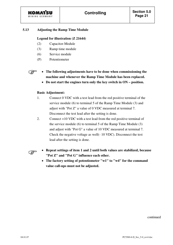 Komatsu PC5500-6 Mining Shovel Excavator Service Manual SN 15046 and UP - Image 14