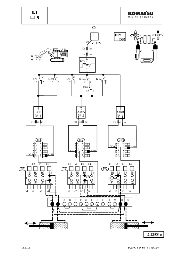 Komatsu PC5500-6 Mining Shovel Excavator Service Manual SN 15046 and UP - Image 19