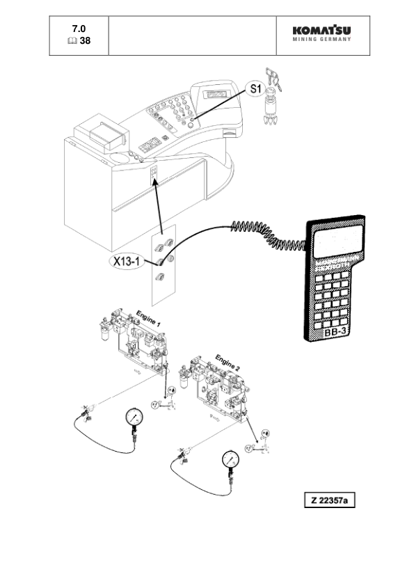 Komatsu PC5500-6 Mining Shovel Excavator Service Manual SN 15050 and UP - Image 14