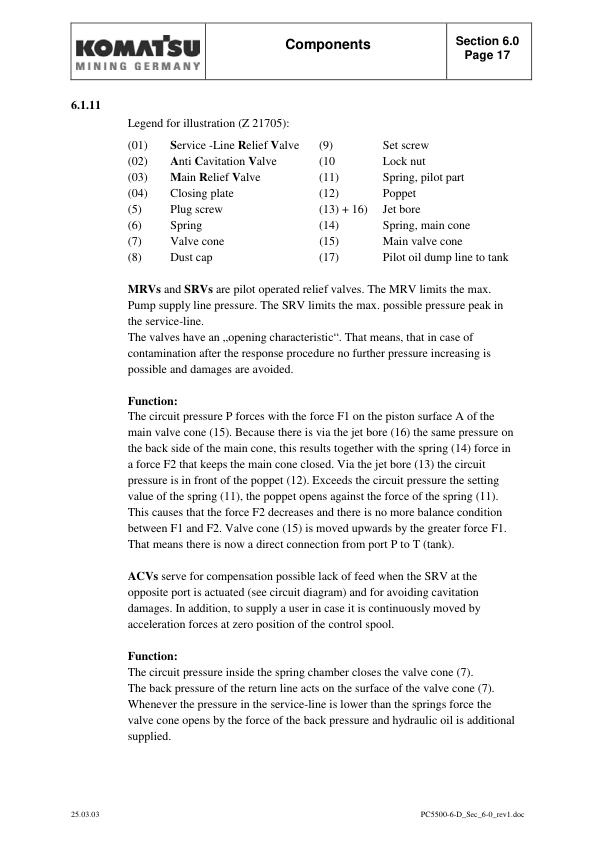 Komatsu PC5500-6 Mining Shovel Excavator Workshop Manual SN 15027 and UP - Image 15