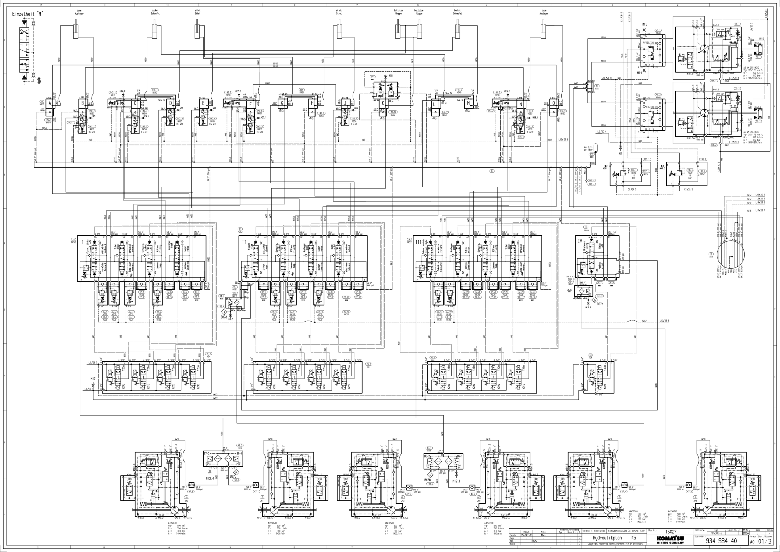 Komatsu PC5500-6 Mining Shovel Excavator Workshop Manual SN 15027 and UP - Image 22