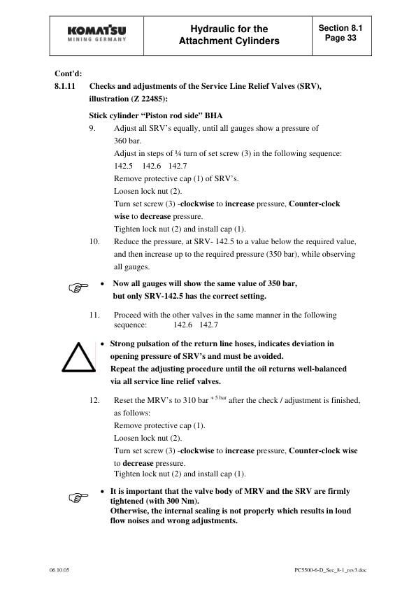 Komatsu PC5500-6 Mining Shovel Excavator Workshop Manual SN 15032 and UP - Image 17