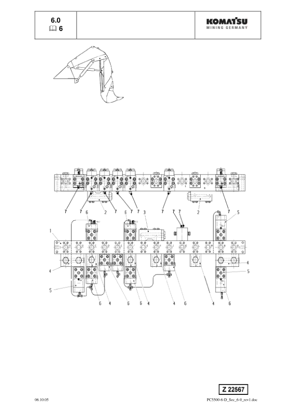 Komatsu PC5500-6 Mining Shovel Excavator Workshop Manual SN 15032 and UP - Image 15
