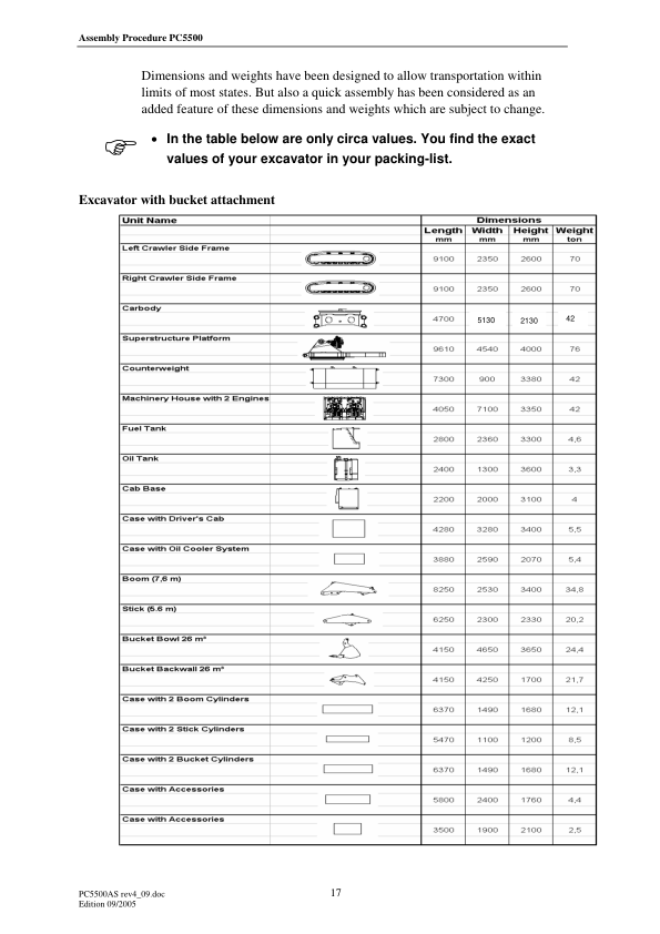 Komatsu PC5500 Mining Shovel Excavator Field Assembly Manual - Image 11