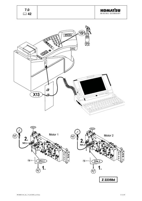 Komatsu PC8000-6 Electro Mining Shovel Excavator Service Manual SN 12048 and UP - Image 17