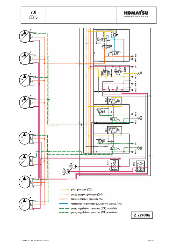 Komatsu PC8000-6 Electro Mining Shovel Excavator Service Manual SN 12048 and UP - Image 13