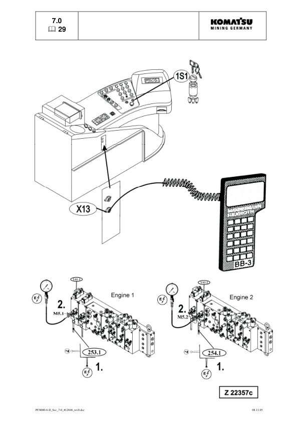 Komatsu PC8000-6 Mining Shovel Excavator Service Manual SN 12046 and UP - Image 14