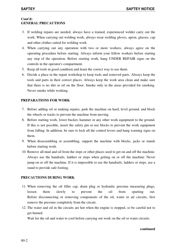 Komatsu PC8000-6 Mining Shovel Excavator Service Manual SN 12046 and UP - Image 8