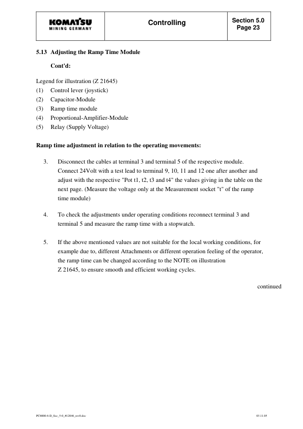 Komatsu PC8000-6 Mining Shovel Excavator Service Manual SN 12046 and UP - Image 12