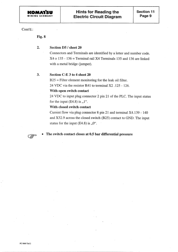 Komatsu PC8000 Mining Shovel Excavator Service Manual SN 12028 and UP with ECS-T - Image 16