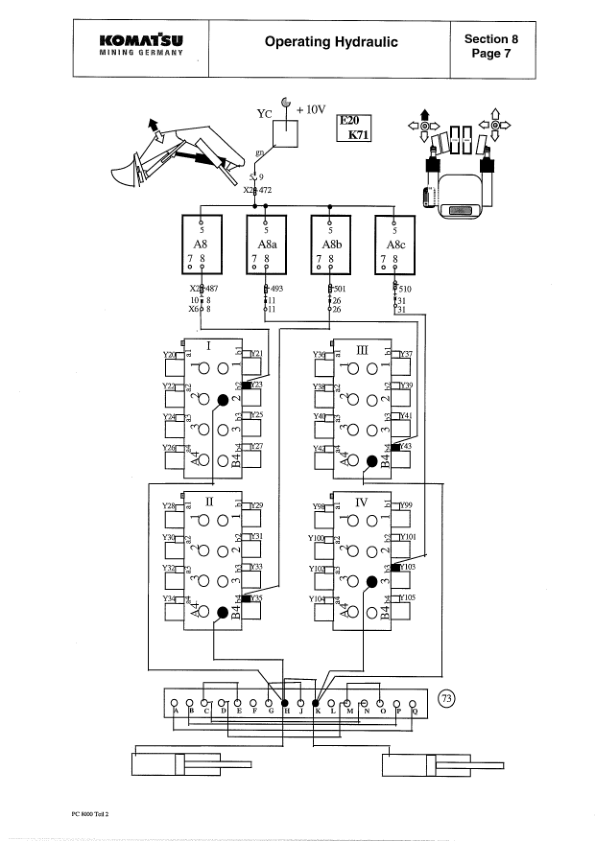 Komatsu PC8000 Mining Shovel Excavator Service Manual SN 12028 and UP with ECS-T - Image 13