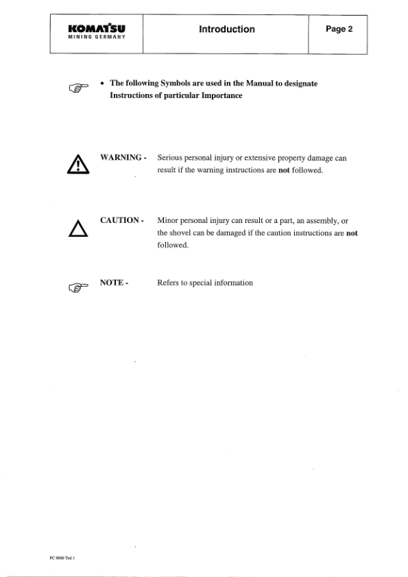 Komatsu PC8000 Mining Shovel Excavator Service Manual SN 12028 and UP with ECS-T - Image 5