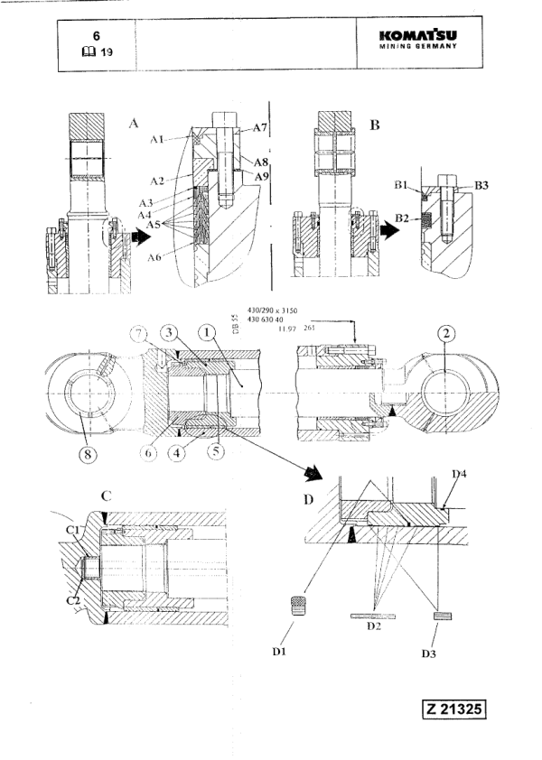 Komatsu PC8000 Mining Shovel Excavator Service Manual SN 12035 and UP with ECS-T - Image 9