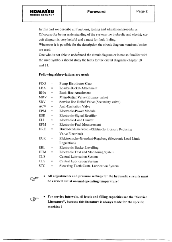 Komatsu PC8000 Mining Shovel Excavator Service Manual SN 12035 and UP with ECS-T - Image 3