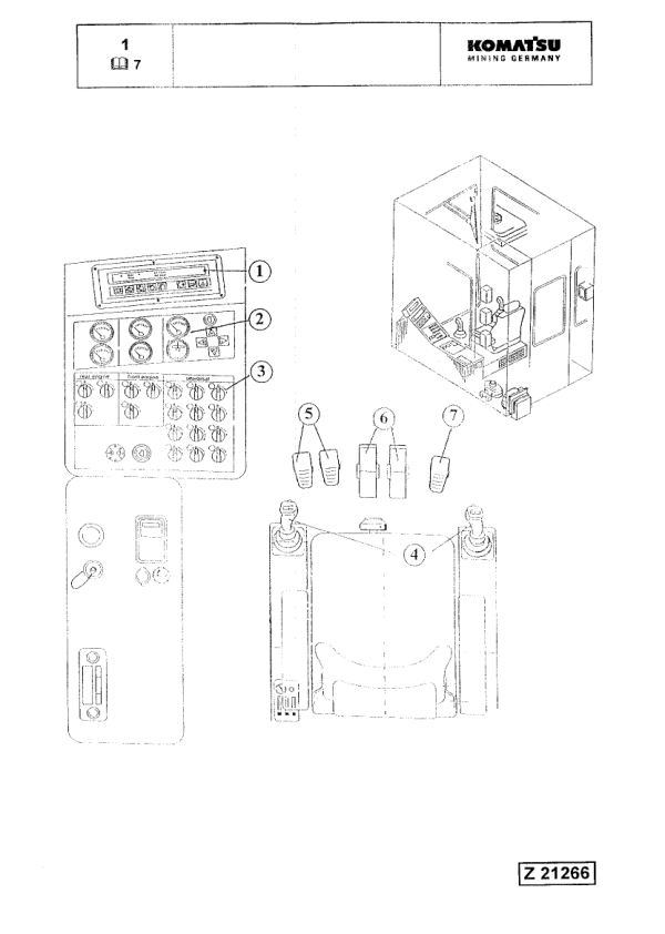 Komatsu PC8000 Mining Shovel Excavator Service Manual SN 12035 and UP with ECS-T - Image 12