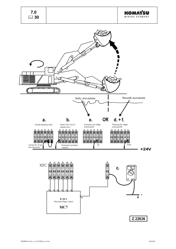 Komatsu PC8000E-6 Mining Shovel Excavator Workshop Manual SN 12037 and UP - Image 20