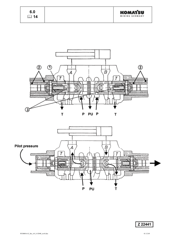 Komatsu PC8000E-6 Mining Shovel Excavator Workshop Manual SN 12037 and UP - Image 19