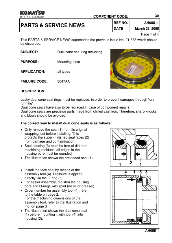 Komatsu PC8000E-6 Mining Shovel Excavator Workshop Manual SN 12037 and UP - Image 15