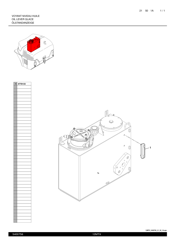 Mecalac 12MTX Excavator Parts Catalog SN from 40000 - Image 10