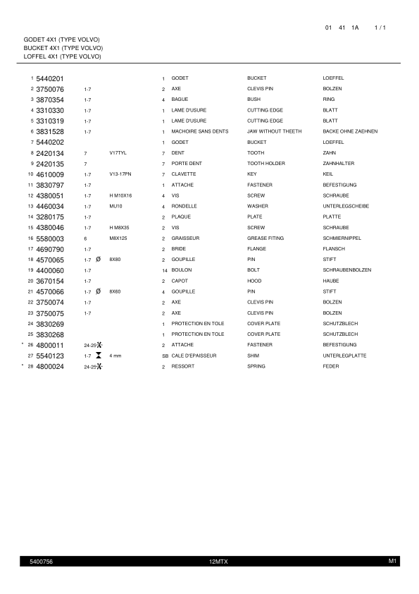 Mecalac 12MTX Excavator Parts Catalog SN from 40000 - Image 16