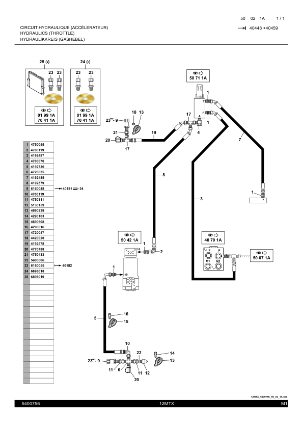 Mecalac 12MTX Excavator Parts Catalog SN from 40000 - Image 11