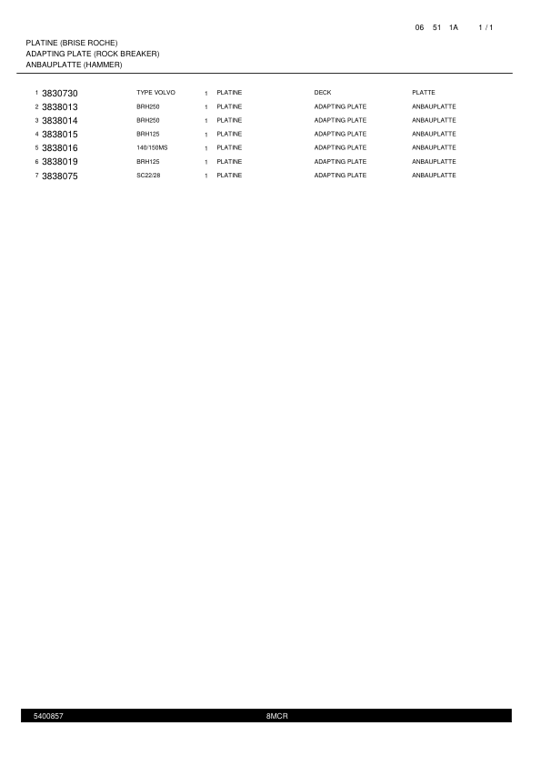 Mecalac 8MCR Tier 4i Excavator Parts Catalog SN from 130900 - Image 16