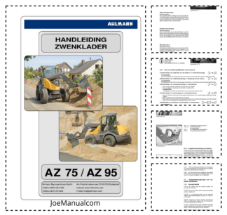 Ahlmann AZ 75 95 Wheel Loader Operation Manual NL