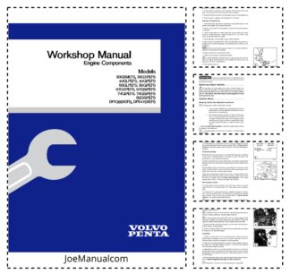 Volvo Penta 3.0GS 4.3GL GS Gi 5.0GL Gi 5.7GS GSi 7.4Gi GSi 8.2GSi Engines Workshop Manual