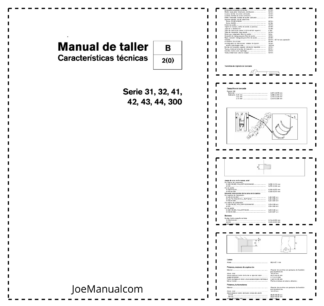 Volvo Penta 31 32 41 42 43 44 300 Series Technical Data Workshop Manual ES