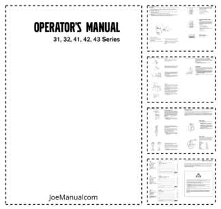 Volvo Penta 31 32 41 42 43 Series Engines Operators Manual