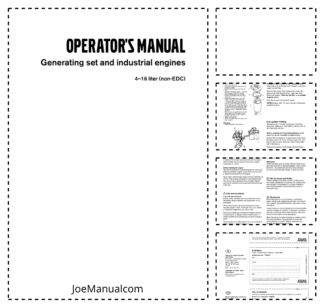 Volvo Penta 4-16 Liter(non-EDC) Operators Manual