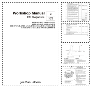 Volvo Penta 4.3GXi-A B C D- DPX420-B EFI Diagnostic Workshop Manual 2