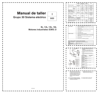 Volvo Penta 9L 12L 13L 16L EMS 2 Engine Group 30 Electrical Workshop Manual ES