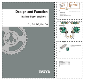 Volvo Penta D1 D1 D2 D4 D6 Marine Engine Operation Manual