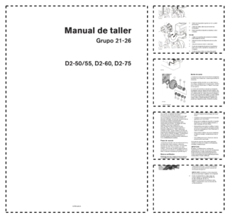 Volvo Penta D2-50 55 D2-60 D2-75 Engine Group 21-26 Workshop Manual ES