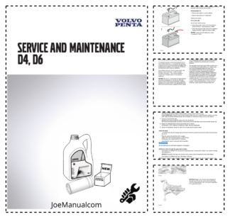 Volvo Penta D4 D6 Engines Service and Maintenance Manual