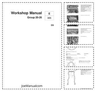 Volvo Penta D9 Engine Group 20-26 Workshop Manual