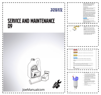 Volvo Penta D9 Engine Service and Maintenance Manual