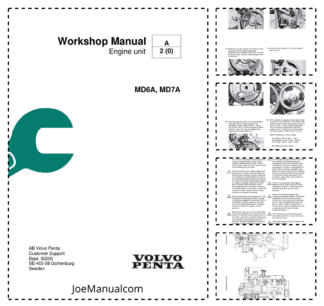 Volvo Penta MD6A MD7A Engine Workshop Manual