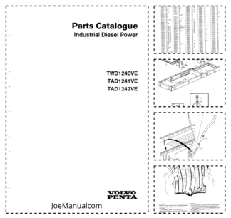 Volvo Penta TWD1240VE TAD1241VE TAD1242VE Engine Parts Catalog