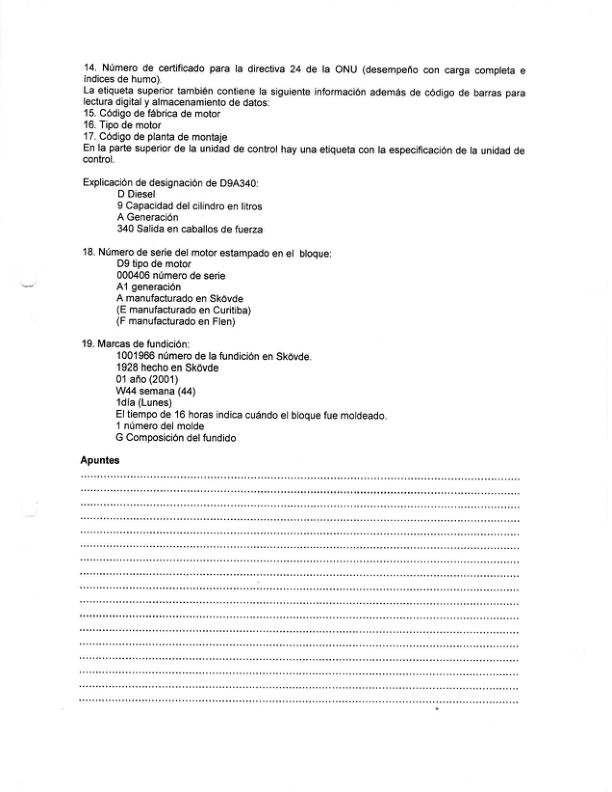 Volvo D9A Engine Service Manual ES - Image 3